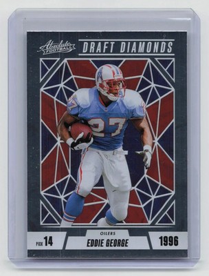 2024 Panini Absolute Football Draft Diamonds Eddie George #DD-EGE