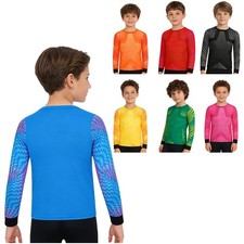 Boys T-shirt Tee Tops Long Sleeve Sweatshirt Sports Exercise Uniform Costume