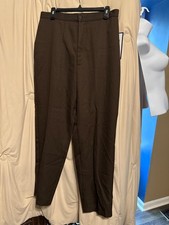 Vintage Levis Bend Over Brown Stretch Pants NWT 14