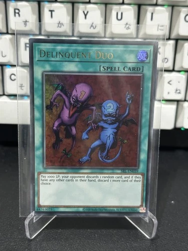 Yugioh Delinquent Duo SRL-EN039 Ultra Rare 👑