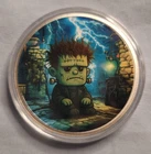 Hayleybug 1 oz Frizzled Frank Silver Round Mintage #12/15