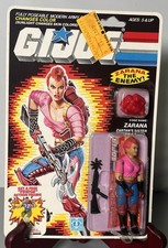 GI Joe “Zarana” Zartan’s Sister Figure (Vintage 1985) Hasbro NEW on Card