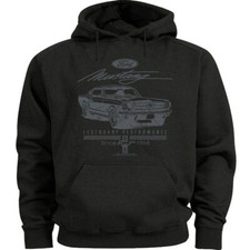 Ford Mustang Hoodie Hooded Sweatshirt Mens Mustang Ford Cobra