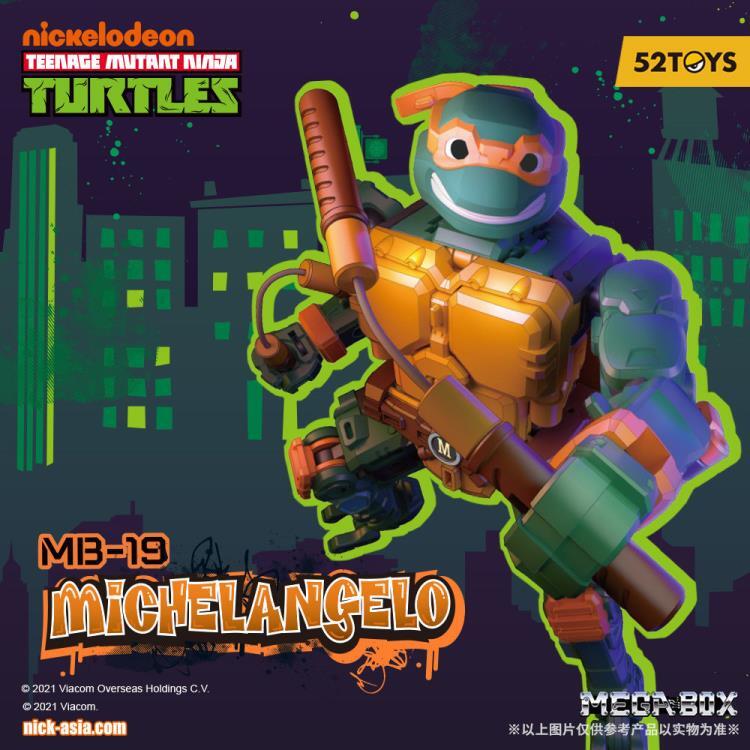 52Toys MegaBOX Teenage Mutant Ninja Turtles MB-19 Michelangelo IN