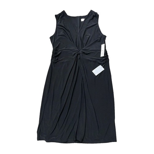 Robe De Soirée Eliza J - Navy, Col V, Dos Nu - Taille 2 - Neuve Sans étiquettes