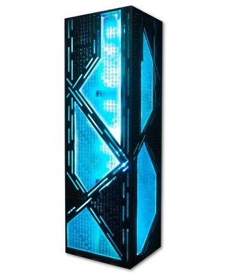 Binary Code Lamp | Falling Numbers | Cyberpunk Style Night Lamp | Lantern Gift