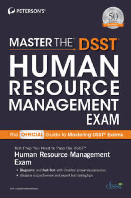 Master the DSST Human Resource Management Exam - Paperback By Petersons - GOOD