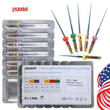 Endodoncia Dental NiTi Lima Rotativa Endo Retreatment Root Canal Engine 25mm