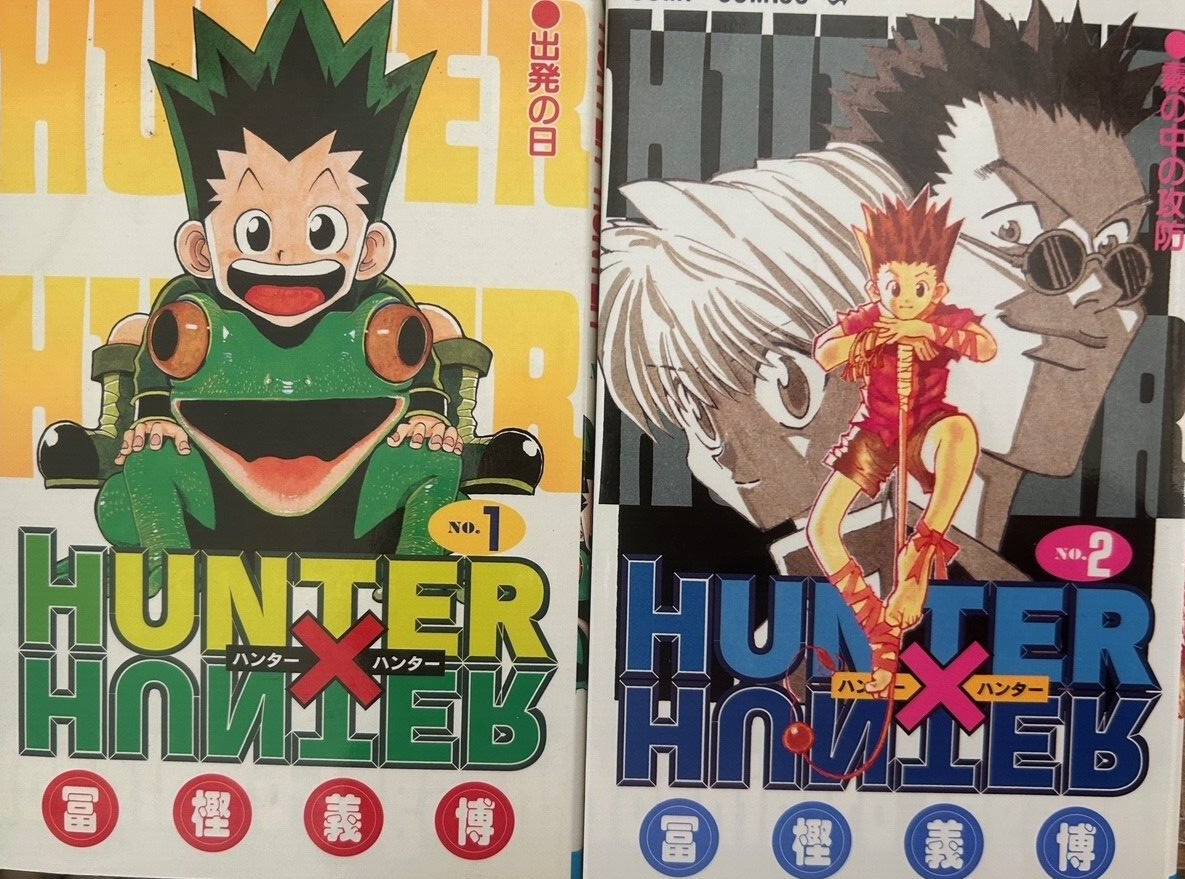 HUNTER×HUNTER 1〜38 HUNTER X HUNTER Vol.1-38 Japanese Anime Manga Comic Book Set