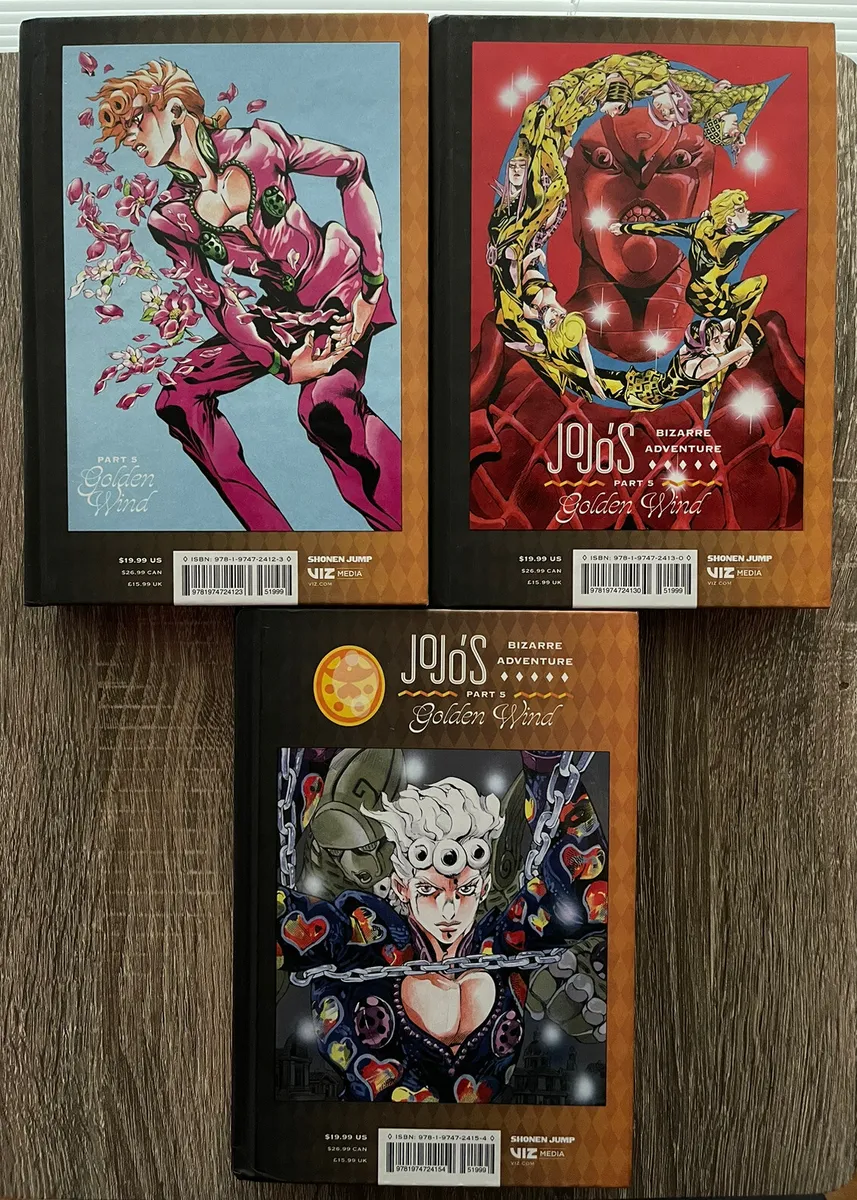 JoJo's Bizarre Adventure Manga Part 5: Golden Wind, Vol. 4 (Hardcover) –  Collector's Outpost