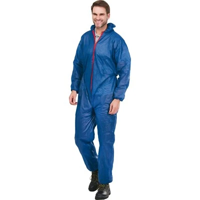Overall Maleranzug Blaumann Schutzbekleidung Schutzanzug Blau Gr. M-XXXL NEU