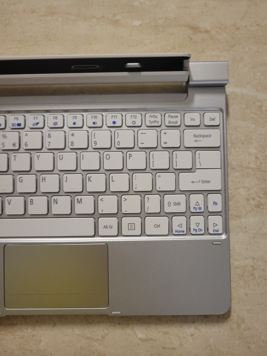 Acer W510 Iconia KD1 Keyboard Docking Station Wireless Silver | eBay