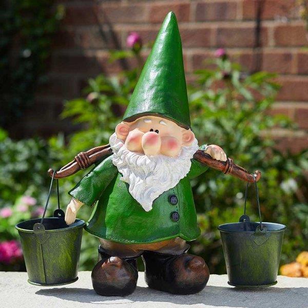 Smart Garden Pail Woodland Wilf Garden Gnome Ornament