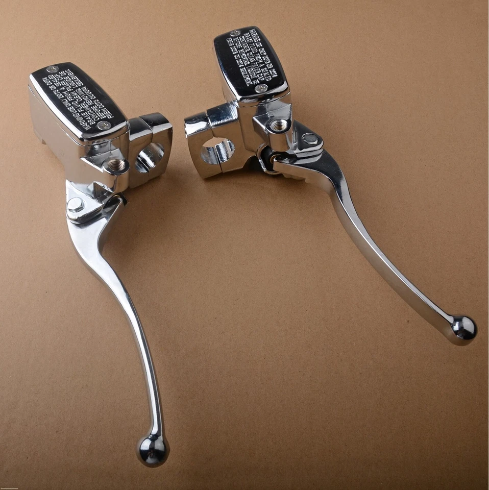 Alavancas de embreagem cilindro mestre de freio cromado EUA para Kawasaki Vulcan 1500 1600 1700 - Imagem 3 de 3