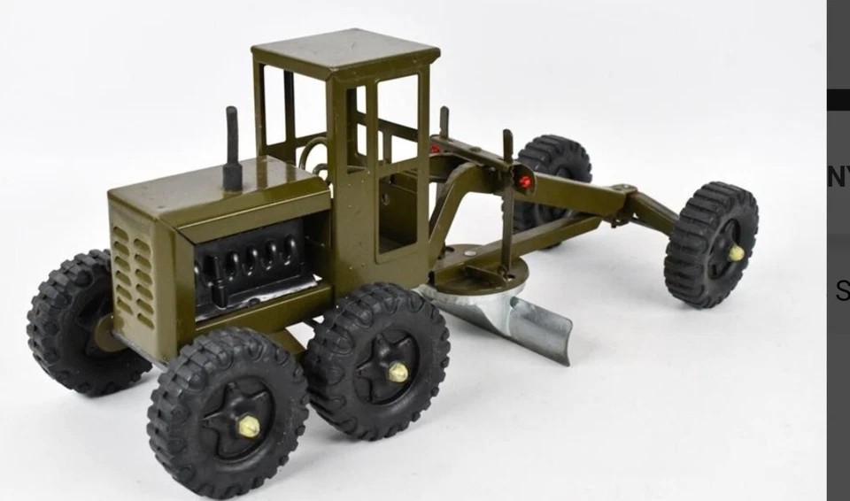 STRUCTO 1960’s Structo U. S. Army Engineers Pressed Steel Dump Truck/JEEP & More - Image 3 of 4