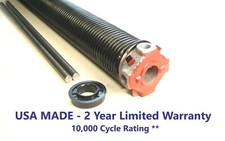 Garage Door Torsion Spring SINGLE RW .283 x 2 1/4" ID x Select Length -USA MADE 