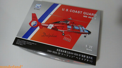 #ad DREAMMODEL DM720003 1 72 U.S.COAST GUARD HH 65A B Dolphin Helicopter Model kit $26.08