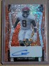 Christian Harris 2022 Leaf Flash Orange Shimmer Autograph Football Card 4/6