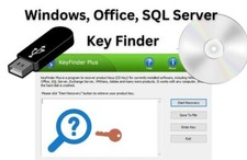 Computer System Key Finder - Find Keys with Bootable USB or Disc on a Broken PC