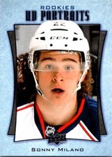 SONNY MILANO 2016-17 Upper Deck UD Portraits #58 ($0.75 MAX SHIP)#