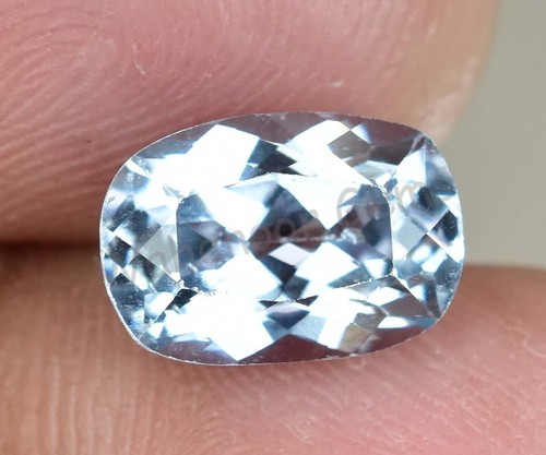 Natural Greenish Tanzanite 4.05 Ct Certified Cushion Loose Gemstone - Picture 2 of 6