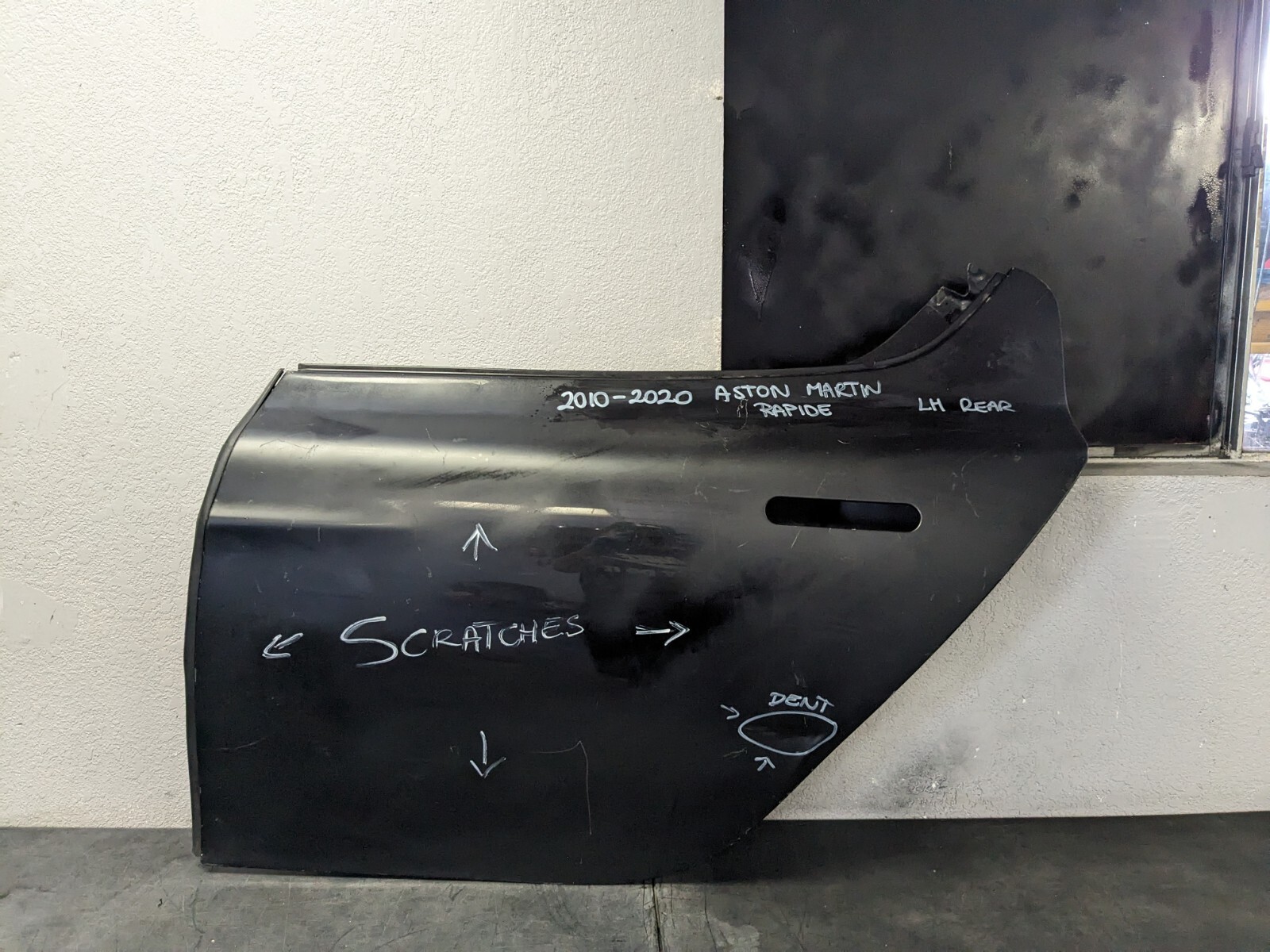2010 2012 2014 2016 2018 2019 2020 ASTON MARTIN REPIDE REAR LEFT DOOR SHELL OEM