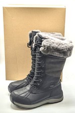 UGG Adirondack III Tall Women's Black Waterproof Cold Weather Snow Boot US 5  6