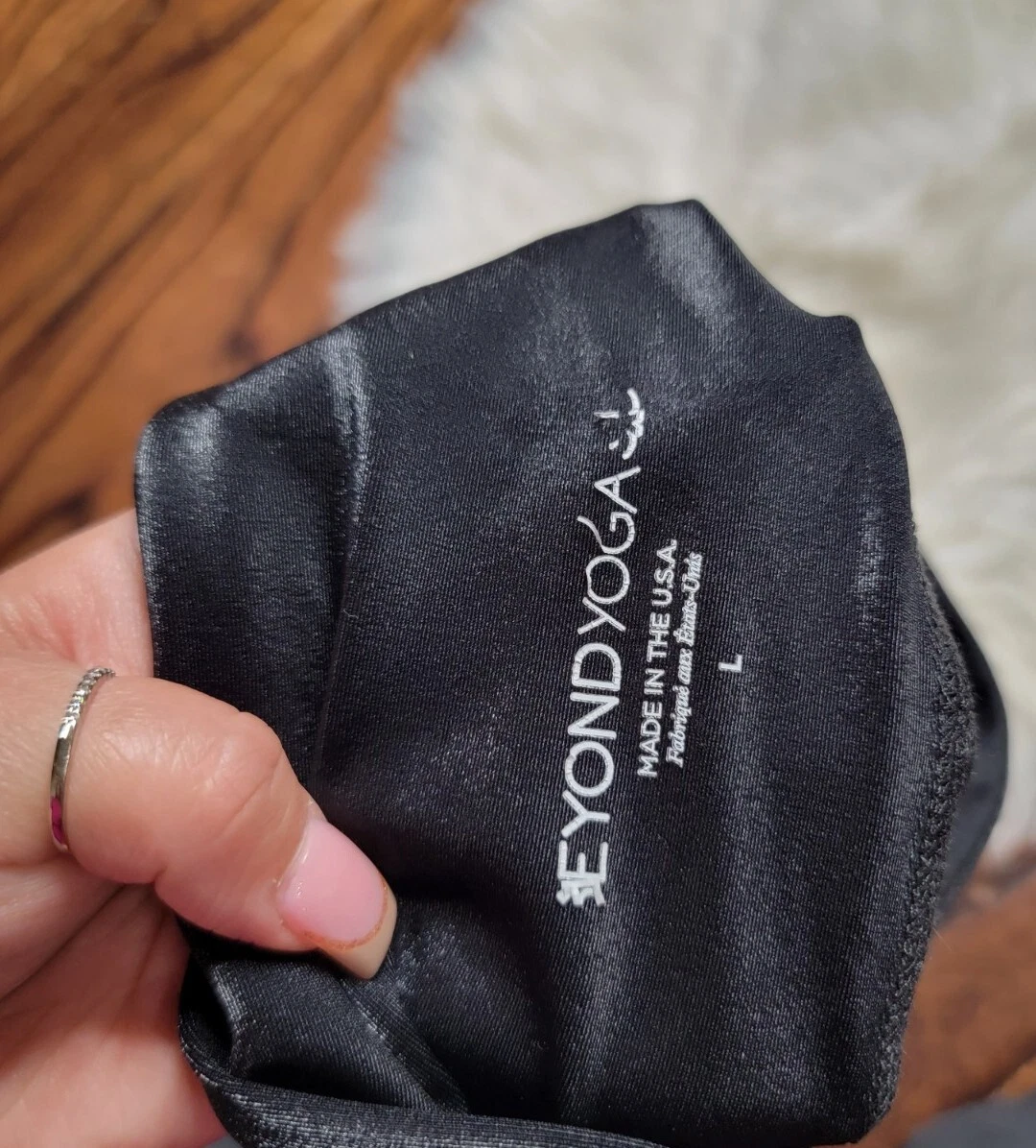 beyond-yoga high rise shine leggings