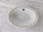 Vintage The Gillsy Hotel Cleveland Ohio 8" Oval Serving Bowl Dish Syracuse China — photo 4