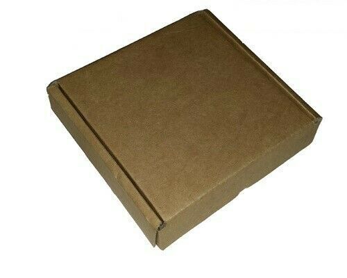 300 x 255 x 65mm (11.8 x 10 x 2.6") Strong Brown Pizza Style Postal Box - Picture 1 of 3