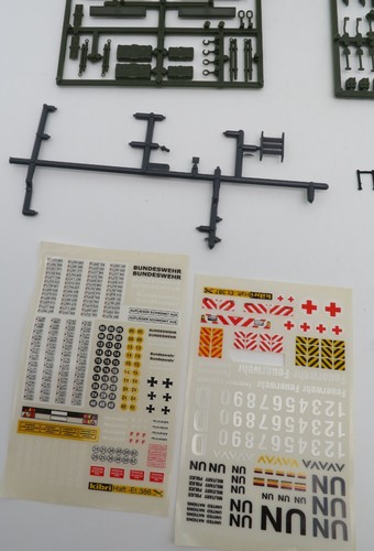 Spare parts KIBRI MILITARY FIREFIGHTER 1/87 HO of choice (view photos) - Picture 13 of 137