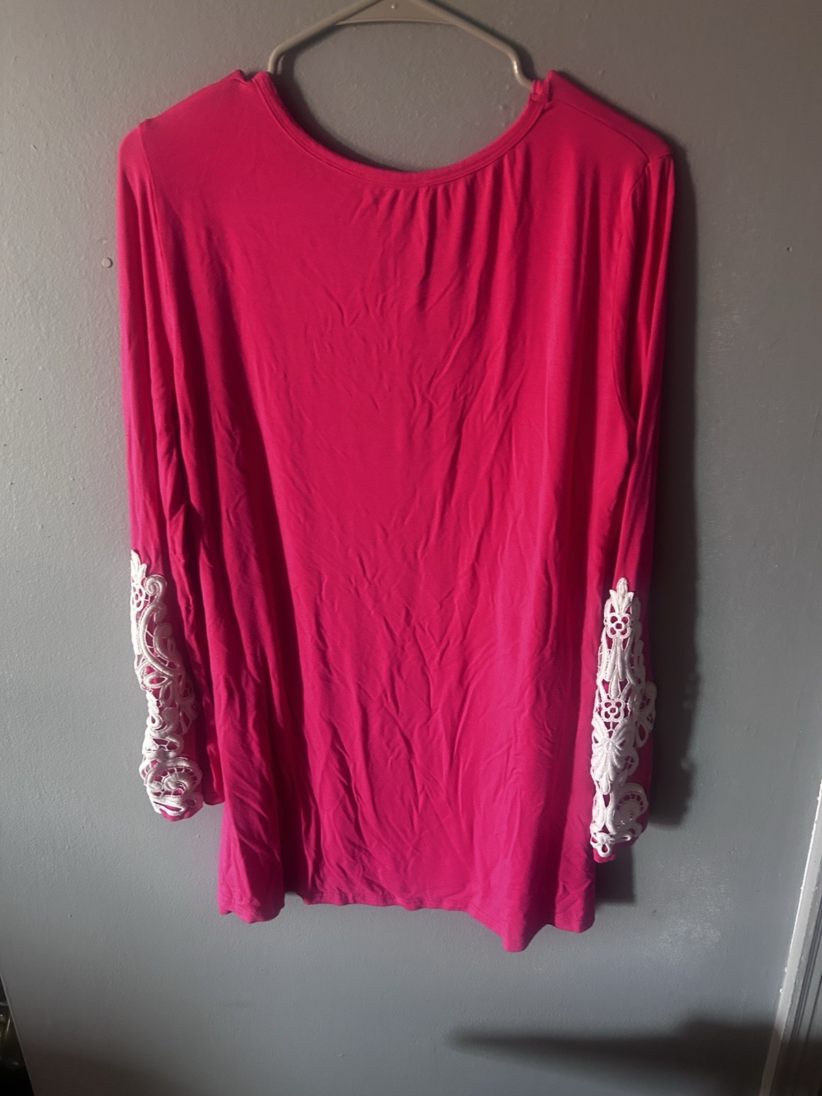 OUGES Women's Long Sleeve Top Round Neck Loose Fi… - image 2