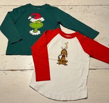 Boy's HANNA ANDERSSON Size 110 5 The Grinch Theme T-Shirt Lot