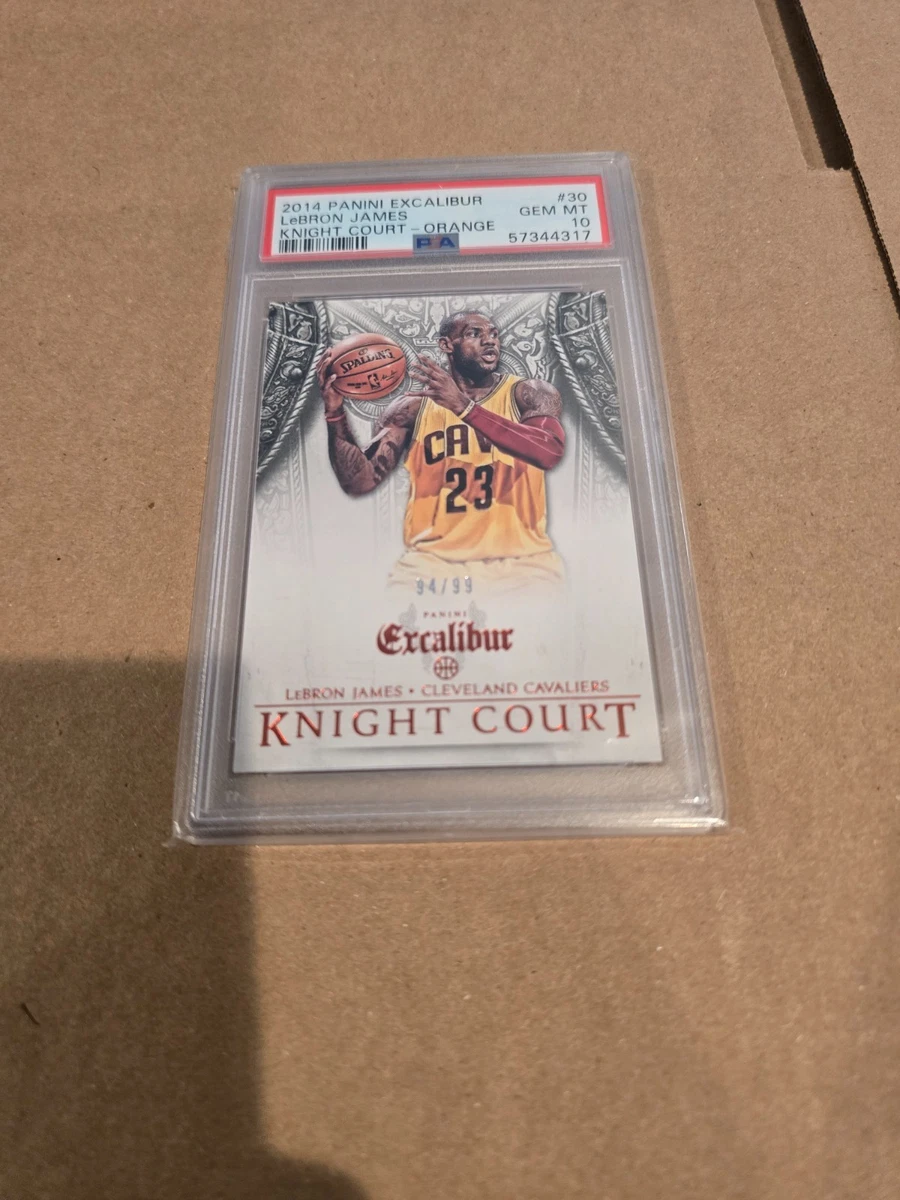 Panini LeBron James 10 Graded Basketball Sports Trading Cards