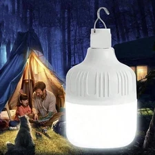 Portable LED Camping Light USB Rechargeable Hanging Tent Lamp Night Lighting US