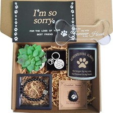 Loss of Dog Cat Pet Sympathy Gift,The Perfect Way to Express Your Condolences...