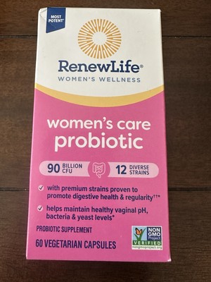 RenewLife Women s Care Probiotic 90 Billion CFU Exp 7/2026