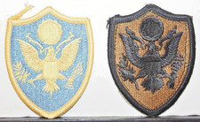 US Army Personnel Assigned to DOD & Joint Activities Full Color & OD Patch Set