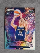 2026 Panini Prizm WNBA Azzi Fudd Fireworks Prizm Insert #11 Dallas Wings RC