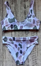 Bikini Swim Suit Size Small Camouflage Bathing Suit Women's