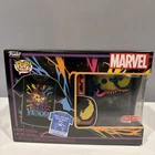 Funko Pop! Marvel Eddie Brock Venom Black Light T Shirt Bundle Size L