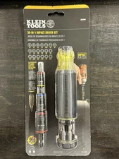 KLEIN TOOLS 32303HD 20 IN 1 IMPACT DRIVER SET SCREWDRIVER-TORX-HEX BIT-BRAND NEW