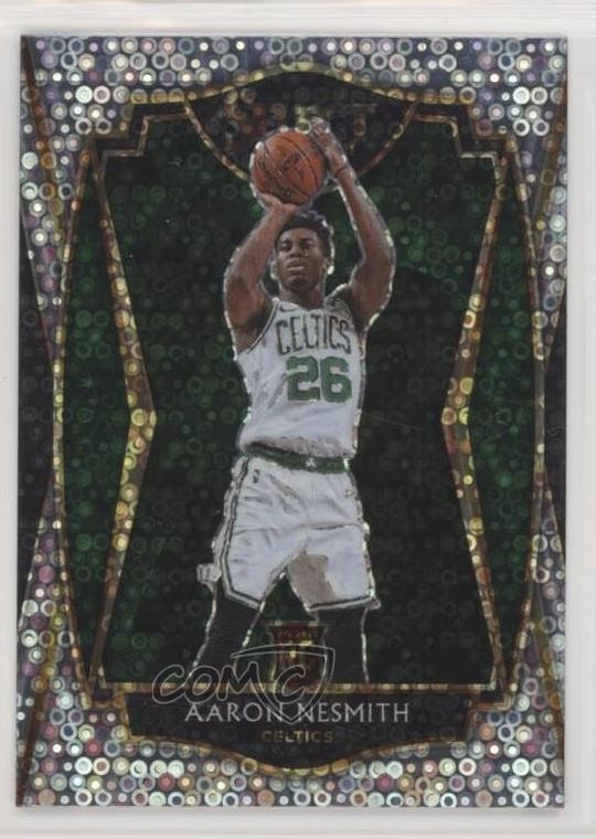 2020-21 Panini Select Premier Level Disco Prizm Aaron Nesmith #190 0hx1