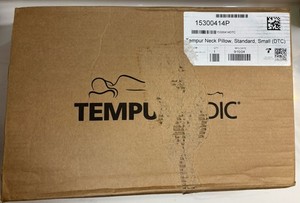 Tempur-Pedic Tempur Neck Pillow Medium Standard White Open Box