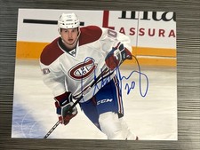 COLBY ARMSTRONG MONTREAL CANADIENS NHL Signed Autographed 8x10 Photo W/PROOF A