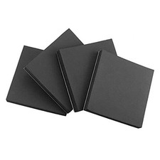 Pcs Foam Sheets Self Adhesive, 3/in Thick X in X in Closed 4" x 4" x 3/4" 4