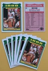 Roger Craig, 1988 Topps 1000 Yard Club #19, LOT of 5, San Francisco 49ers