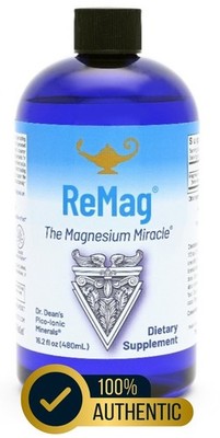 RNA ReSet ReMag Magnesium Miracle 16 oz - Dr Carolyn Dean Pico Ionic Liquid New