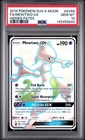 2019 POKEMON SUN & MOON HIDDEN FATES #SV59 FULL ART/MEWTWO GX PSA 10