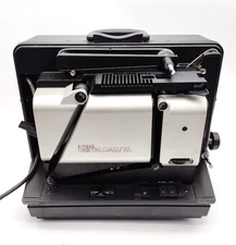 VINTAGE SINGER TELEX INSTALOAD XL 16MM PROJECTOR - Parts/Repair - With Lens
